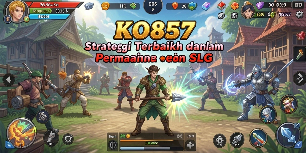 Tampilan gameplay menakjubkan dalam game SLG.