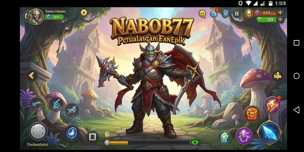 Tangkapan layar gameplay NABOB77 menampilkan aksi petualangan yang mengasyikkan.